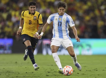 Argentina terminó con caída