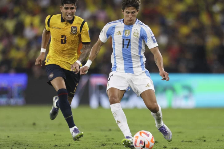 Argentina terminó con caída