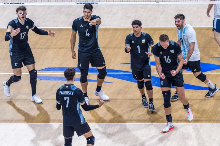 Con los sanjuaninos Matías Sánchez y Manuel Armoa, Argentina logró una memorable remontada en el Mundial Con los sanjuaninos Matías Sánchez y Manuel Armoa, Argentina logró una memorable remontada en el Mundial