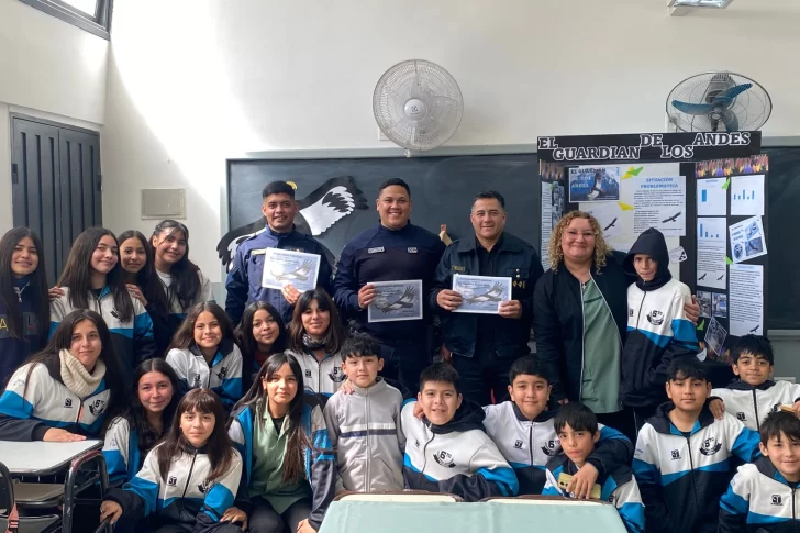 Alumnos de Caucete, reconocidos como guardianes del cóndor andino