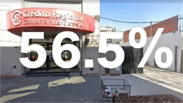 Un pequeño banco de Villa Lynch paga la tasa más alta de plazo fijo