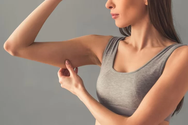 Expertos explicaron por qué la grasa en los brazos es difícil de eliminar