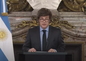 Milei anunció que en 2026 aumentarán las partidas en jubilaciones, salud, educación y las pensiones por discapacidad