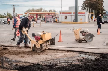 Mejoran el estado de dos vitales calles de Caucete