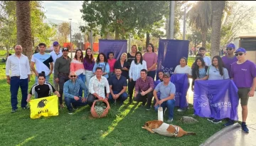 Candidatos de LLA hicieron una caminata en Pocito Candidatos de LLA hicieron una caminata en Pocito