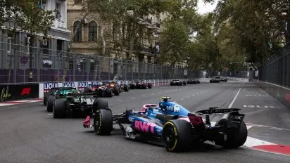 Tras un buen arranque, Franco Colapinto terminó último en el GP de Azerbaiyán de la Fórmula 1