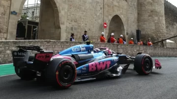 Franco Colapinto ya corre el GP de Azerbaiyán de la Fórmula 1