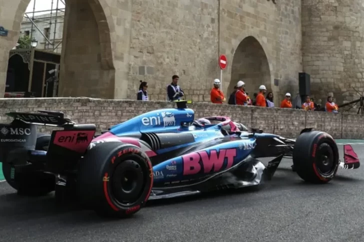 Franco Colapinto ya corre el GP de Azerbaiyán de la Fórmula 1