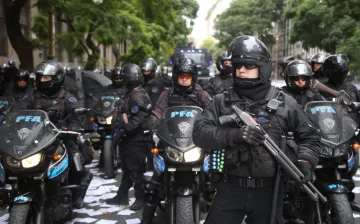 Unos 1.100 efectivos federales custodiarán el Congreso durante la Marcha Federal y la sesión en Diputados