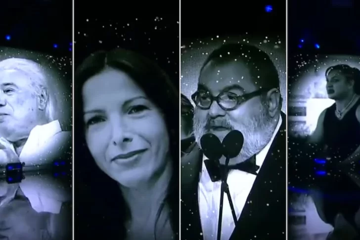 El emotivo homenaje de los Martín Fierro a las figuras de la televisión que fallecieron
