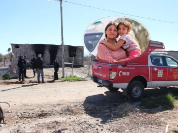 Cómo sigue la joven mamá que perdió a su hija de 7 años durante un incendio en 25 de Mayo