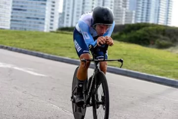 Mundial de Ruta en Kigali: el sanjuanino Kalejman fue penalizado luego de su buena contrarreloj