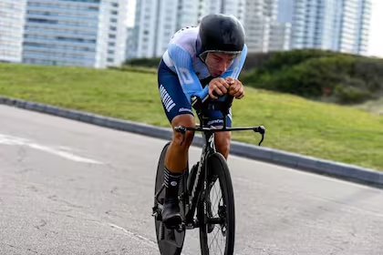 Mundial de Ruta en Kigali: el sanjuanino Kalejman fue penalizado luego de su buena contrarreloj