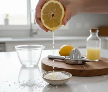 Mezclar limón y sal: por qué lo recomiendan y para qué sirve