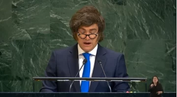 Javier Milei dio su discurso ante la Asamblea General de las Naciones Unidas