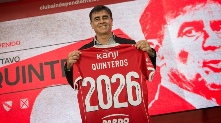 Quinteros fue anunciado como nuevo entrenador de Independiente: en qué partido debutará Quinteros fue anunciado como nuevo entrenador de Independiente: en qué partido debutará