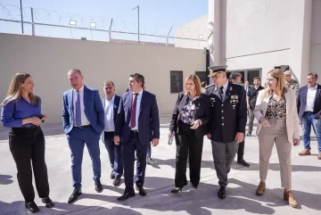 Orrego inauguró nuevo sector en el Servicio Penitenciario Provincial