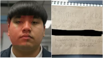 Una carta escrita a mano con información sobre “Pequeño J”: qué decía el escrito que dejaron en una comisaría Una carta escrita a mano con información sobre “Pequeño J”: qué decía el escrito que dejaron en una comisaría