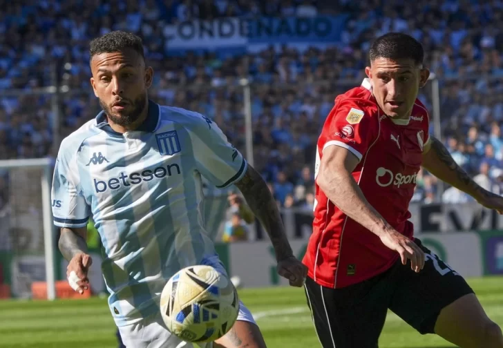 Racing e Independiente empataron sin goles en el clásico de Avellaneda