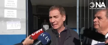 “Lo más importante es que el ciudadano venga a votar”, dijo Santilli