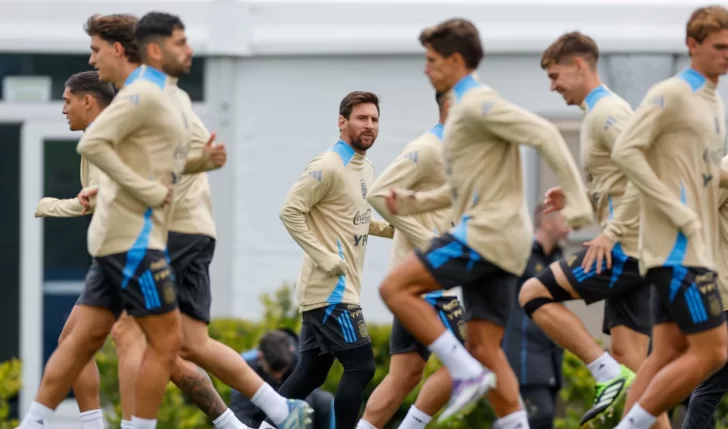 Con plantel casi completo, la Selección se entrenó en la previa al partido ante Venezuela Con plantel casi completo, la Selección se entrenó en la previa al partido ante Venezuela
