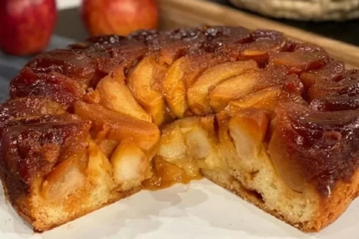 Receta de Torta invertida de manzanas: una preparación económica y sencilla, ideal para hacer en casa