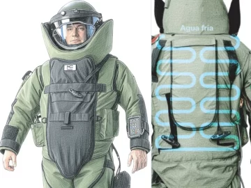 El traje de $60 millones que saca la Policía en cada nueva amenaza de bomba El traje de $60 millones que saca la Policía en cada nueva amenaza de bomba