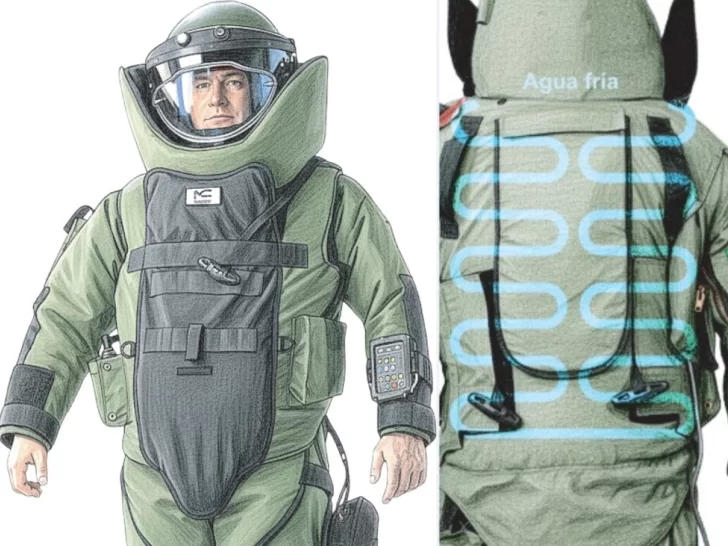 El traje de $60 millones que saca la Policía en cada nueva amenaza de bomba El traje de $60 millones que saca la Policía en cada nueva amenaza de bomba