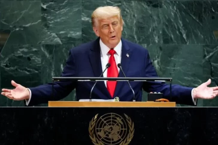 Ante la Asamblea de la ONU, Donald Trump dijo que se merece “recibir el Nobel de la Paz”