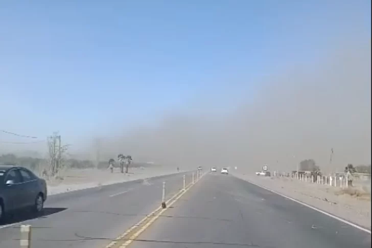 Vuelve el viento Sur, ¿a qué hora llega a San Juan y cuál será su intensidad?