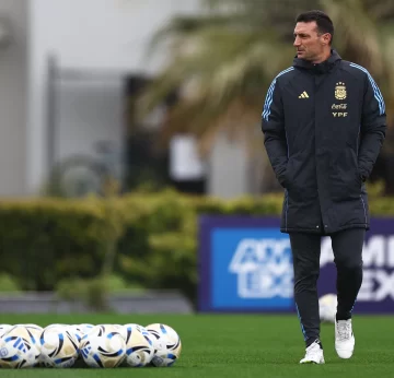 Scaloni ante el último baile de Messi