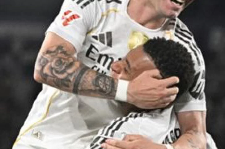 Mastantuono marcó su primer gol en el Madrid