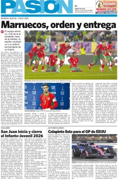 Tapa de Pasion del 17 de Octubre 2025