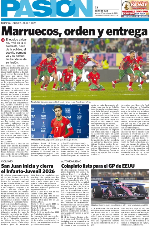 Tapa de Pasion del 17 de Octubre 2025