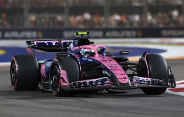 Franco Colapinto largará 18° en el GP de Singapur