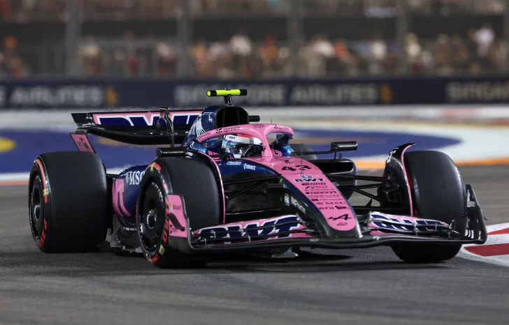 Franco Colapinto largará 18° en el GP de Singapur