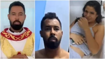 Filtran video de un sacerdote semidesnudo con la novia de un feligrés en la casa parroquial Filtran video de un sacerdote semidesnudo con la novia de un feligrés en la casa parroquial