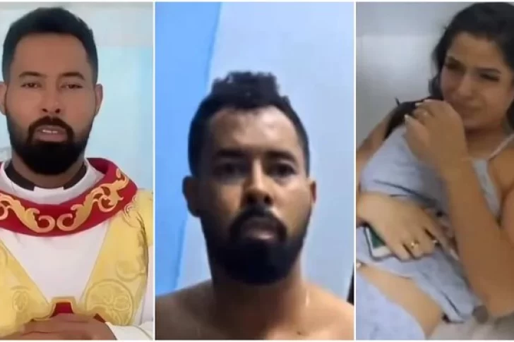 Filtran video de un sacerdote semidesnudo con la novia de un feligrés en la casa parroquial