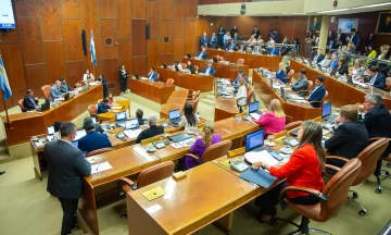 El bloque del PJ en la Legislatura reclamó por proyectos y tuvo el sorpresivo acompañamiento libertario El bloque del PJ en la Legislatura reclamó por proyectos y tuvo el sorpresivo acompañamiento libertario