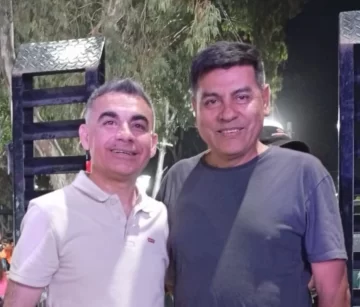 La llamativa foto de un excandidato a intendente de Chimbas con Fabián Gramajo