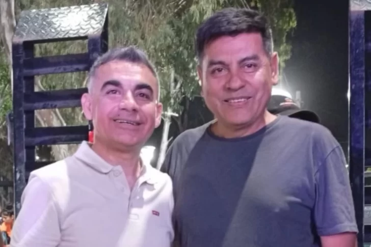 La llamativa foto de un excandidato a intendente de Chimbas con Fabián Gramajo