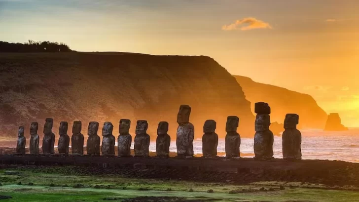 Revelan cómo se movieron las colosales “cabezas gigantes” de la Isla de Pascua