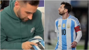 [VIDEO] La emoción de dos rehenes israelíes liberados por Hamas cuando recibieron camisetas de Lionel Messi