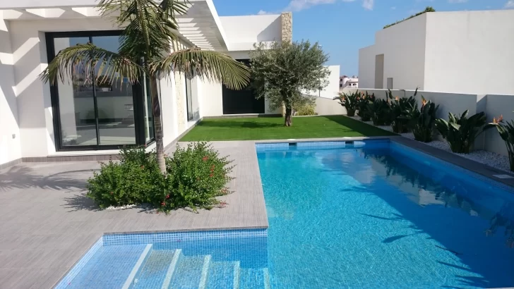 Las plantas y el espejo de agua Las plantas y el espejo de agua