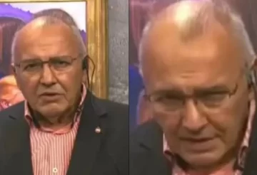 VIDEO: el momento en el que Hernán Damiani se infarta en vivo y luego muere