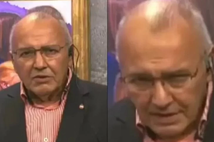 VIDEO: el momento en el que Hernán Damiani se infarta en vivo y luego muere