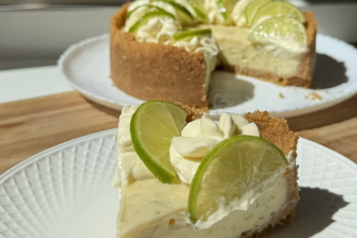 Receta de Key lime pie: una tarta de lima rica, fácil y en minutos