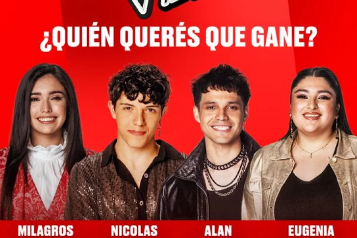 Quiénes son los finalistas de La Voz Argentina, cuándo es la final y cómo votarlos