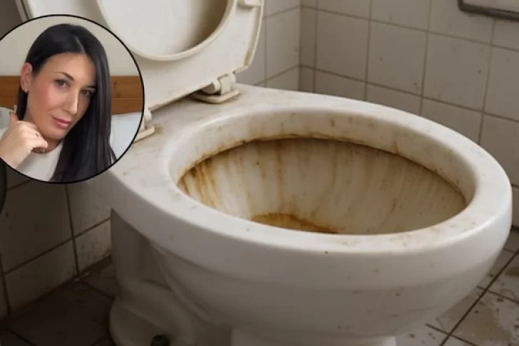 El truco casero de una experta en limpieza para sacar el sarro del inodoro sin esfuerzo
