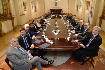 Javier Milei se reunió con Orrego y el resto de los gobernadores en Casa Rosada: “La voluntad es trabajar con todos” Javier Milei se reunió con Orrego y el resto de los gobernadores en Casa Rosada: “La voluntad es trabajar con todos”